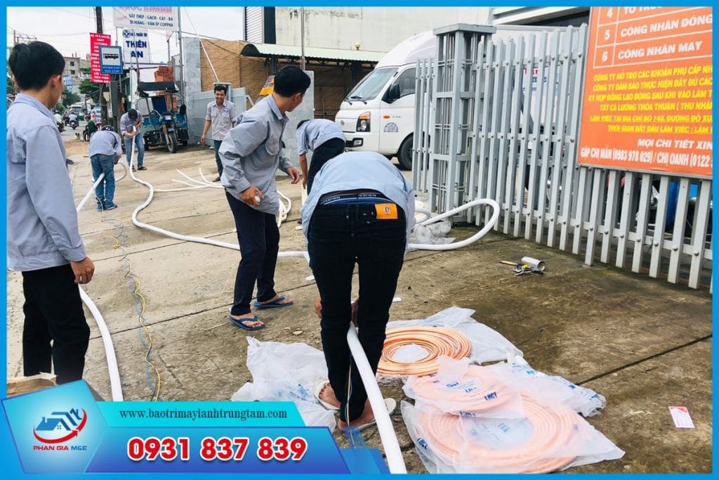 Địa chỉ thi công lắp đặt điều hòa