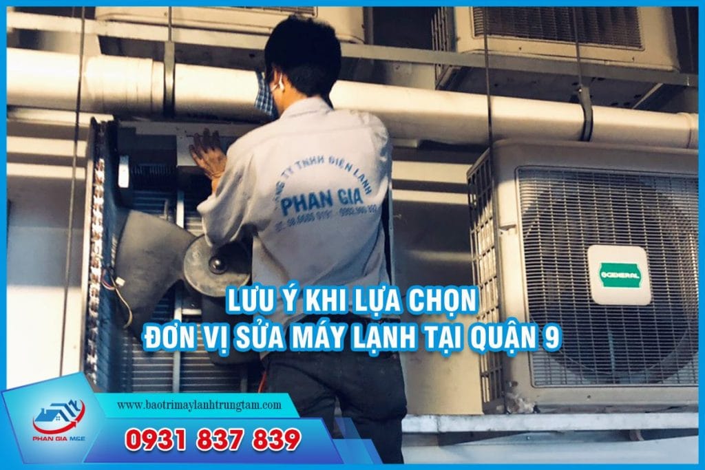 sửa máy lạnh tại Quận 9