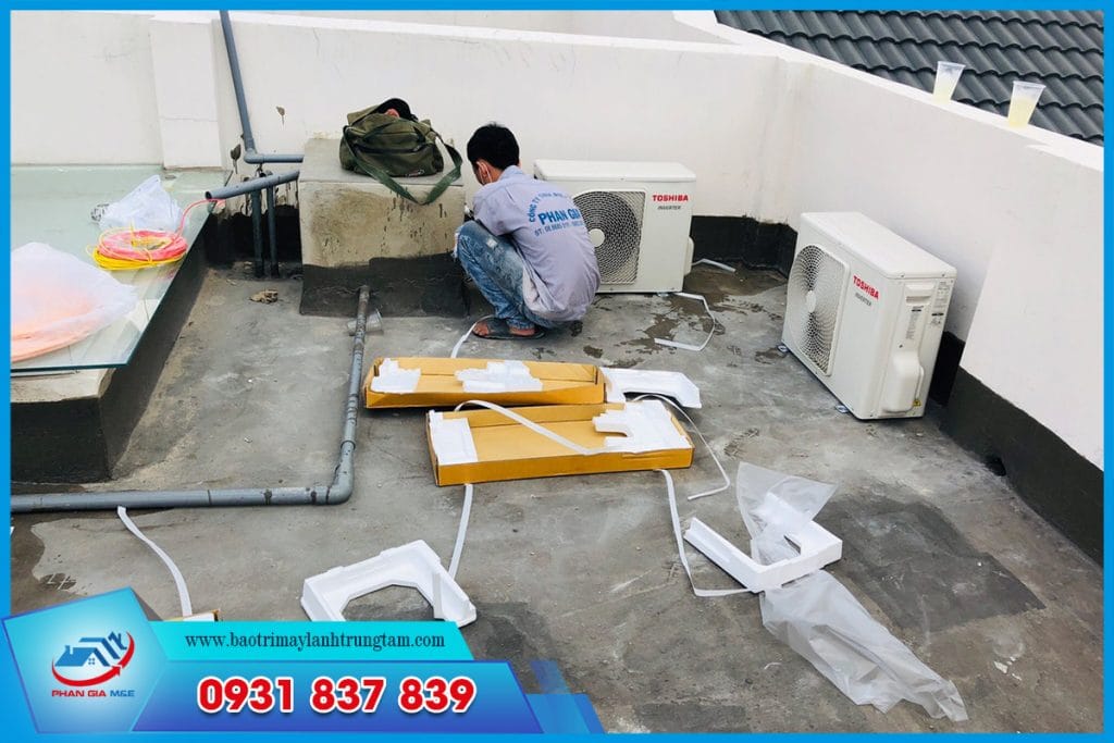 Đối với dàn nóng của điều hòa