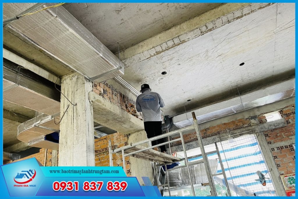 Hướng dẫn các bước lắp đặt, thi công hệ thống máy lạnh trung tâm VRV 