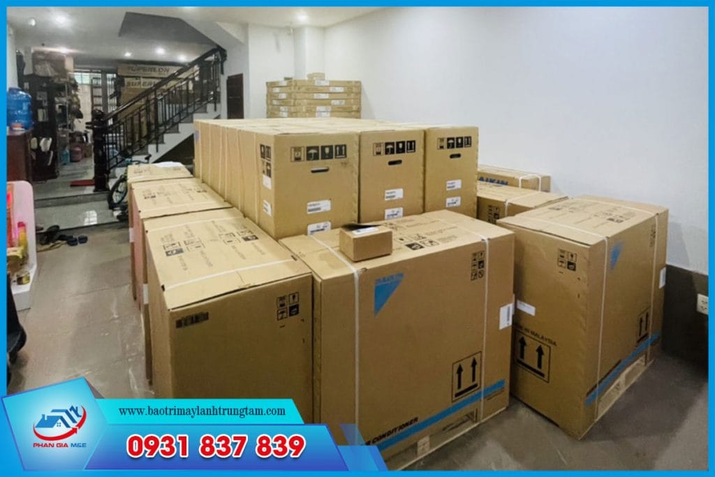 Đơn vị thi công máy lạnh giấu trần