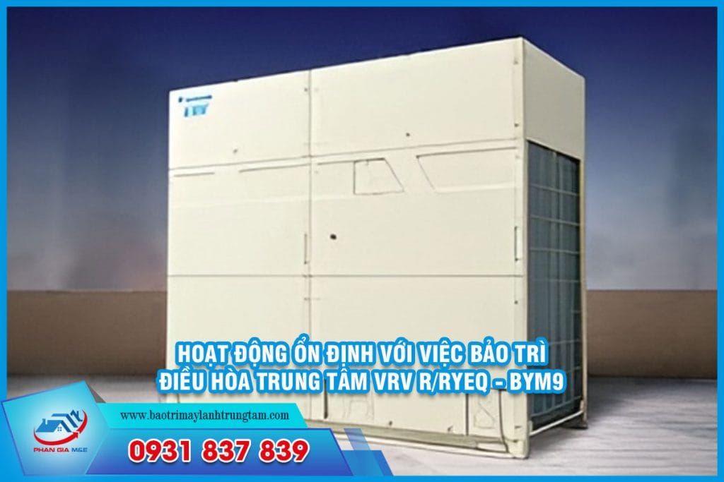 bảo trì điều hòa trung tâm