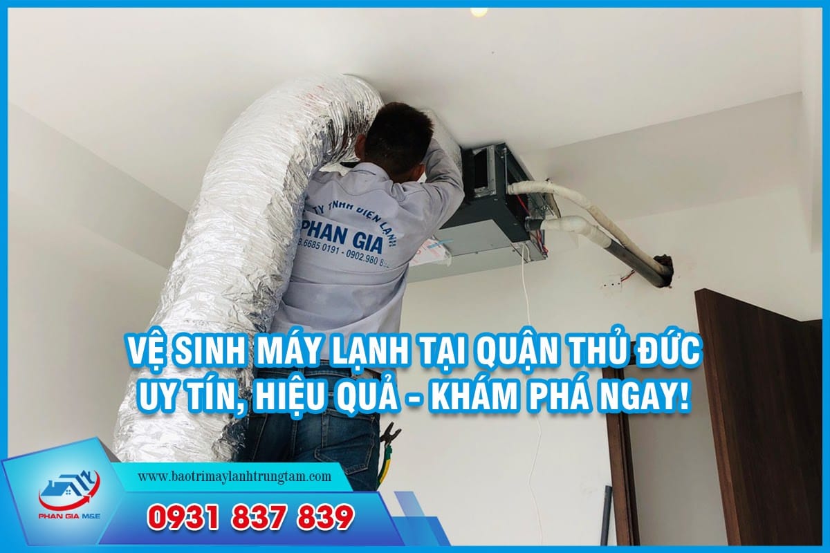 vệ sinh máy lạnh tại Quận Thủ Đức