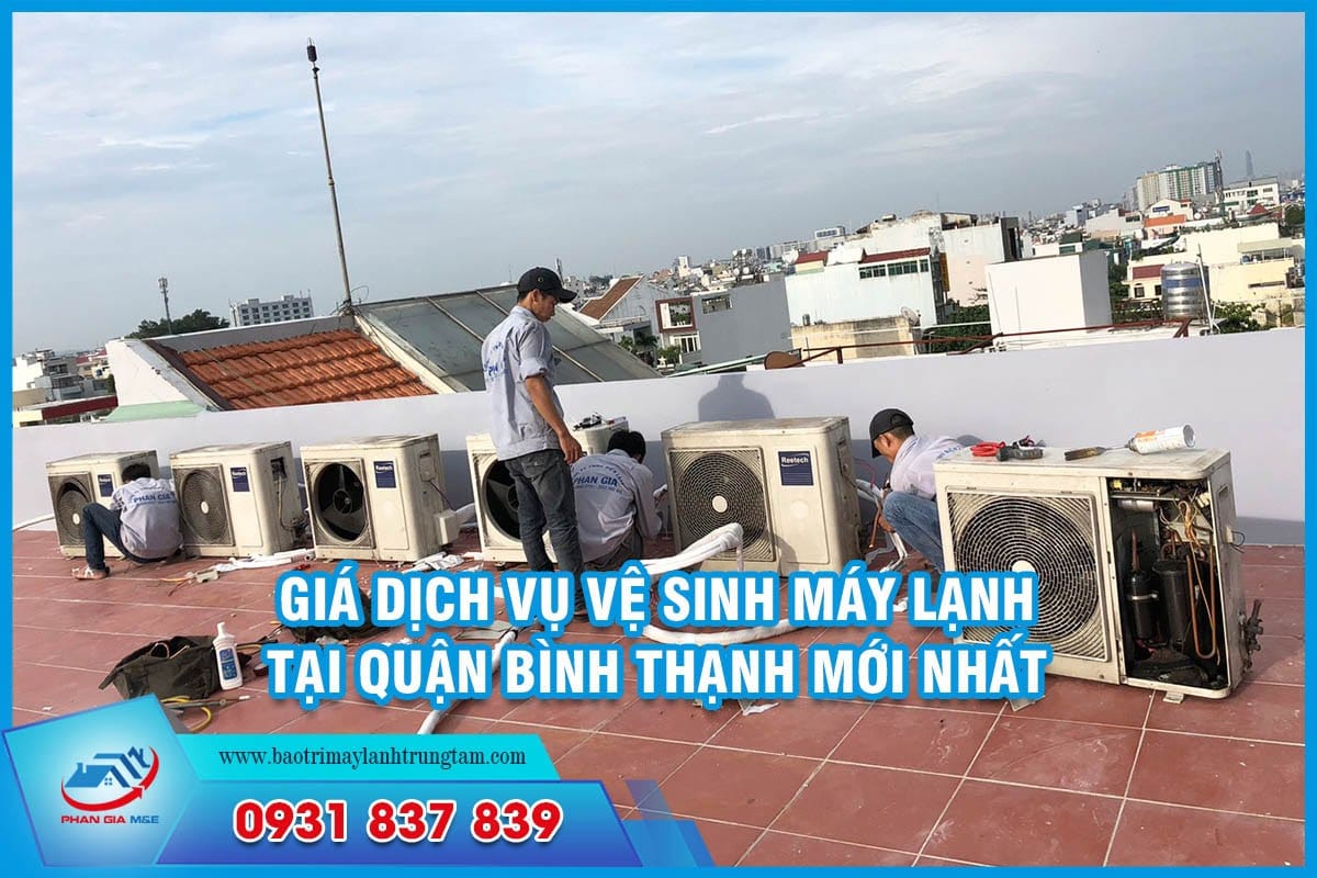 vệ sinh máy lạnh tại quận Bình Thạnh