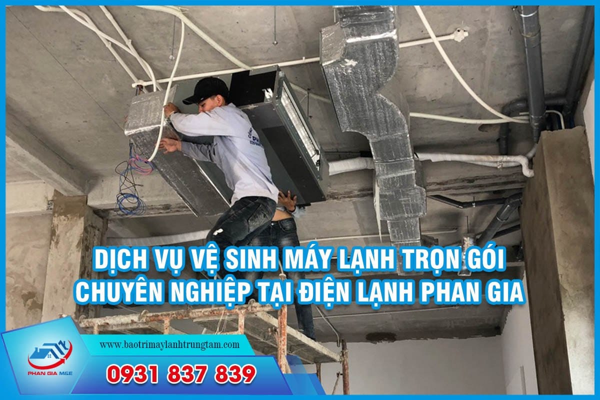 vệ sinh máy lạnh