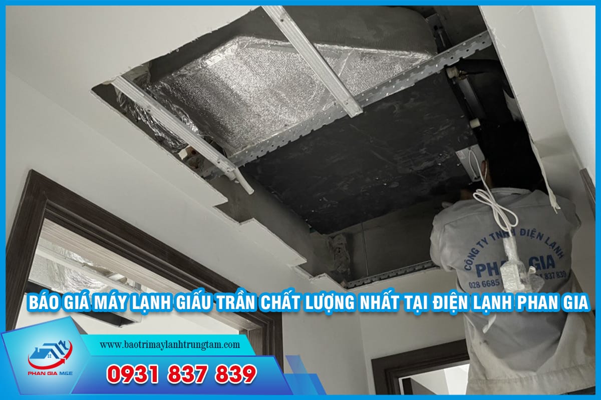 báo giá máy lạnh giấu trần