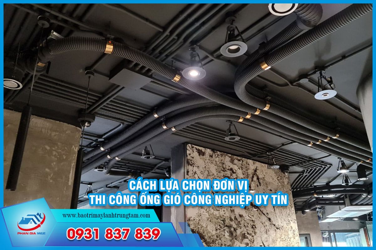 thi công ống gió công nghiệp uy tín